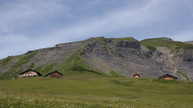 Les chalets de l'Avenaz - sentier pédestre
