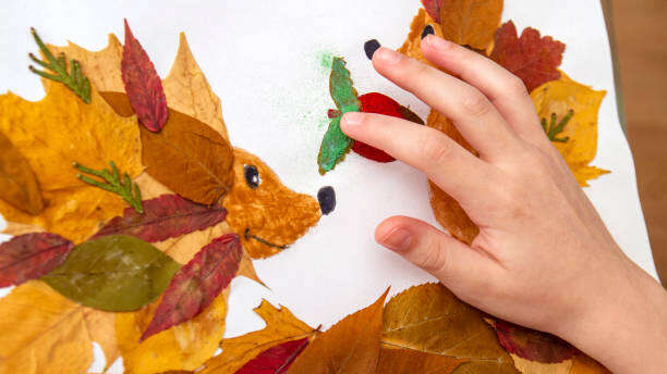 Atelier en famille "Hérisson en feuilles d'automne"