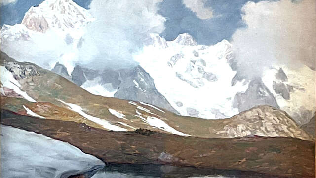 Conférence :  La montagne dans l’histoire de la peinture et la Société des Peintres de Montagne.  Ange Abrate et ses amis par Olivier Labasse