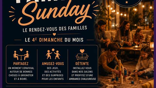 Family sunday au Canotier