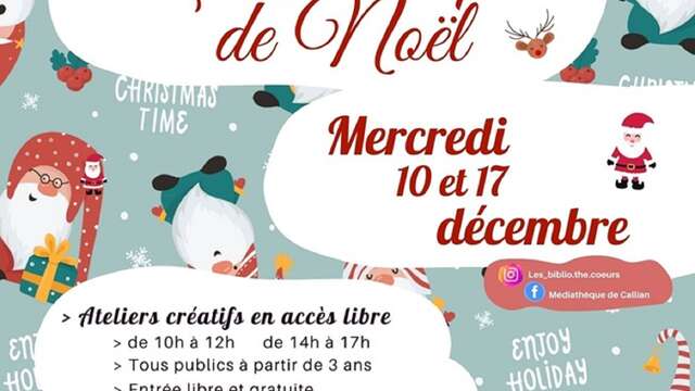 Décembre à la Médiathèque de Callian