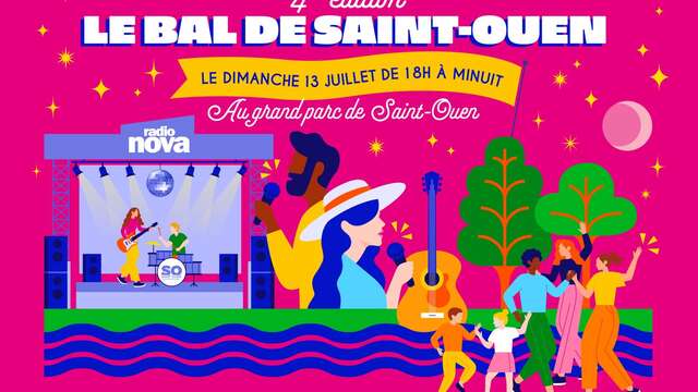 Fête nationale in Saint-Ouen - Popular ball with Radio Nova