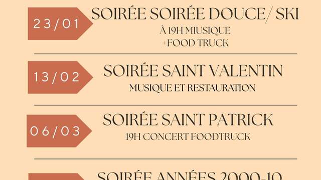 Saint Patrick's evening - Les Caves des Collines