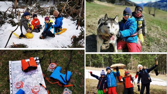 Stages Trappeurs enfants Pâques 4/13 ans