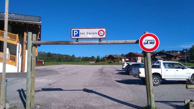 Les Carrets car park