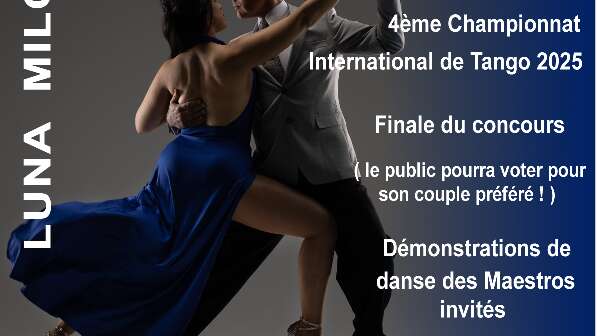 Soirée gala de gala de tango argentin