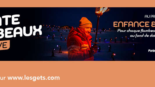 Descente aux flambeaux caritatives