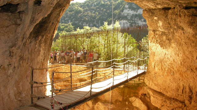 Grotte préhistorique de la Baume Bonne