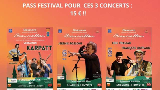 Festival Beauvallon en chansons