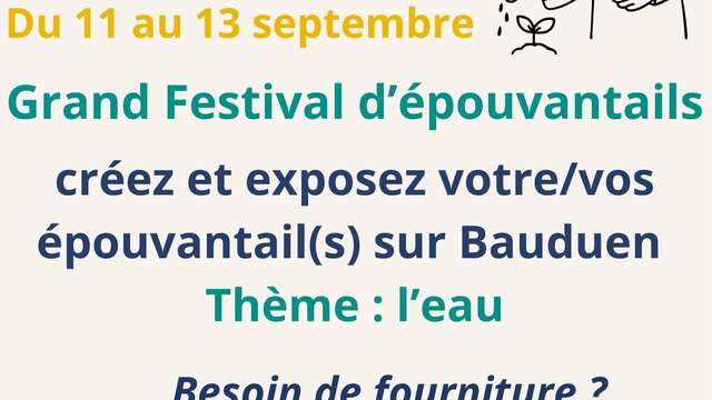 Fête du lac de Sainte Croix - Festival d'épouvantail à Bauduen