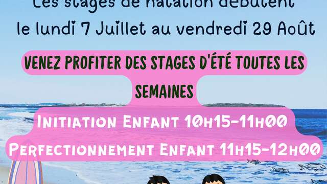 Stage d'été natation