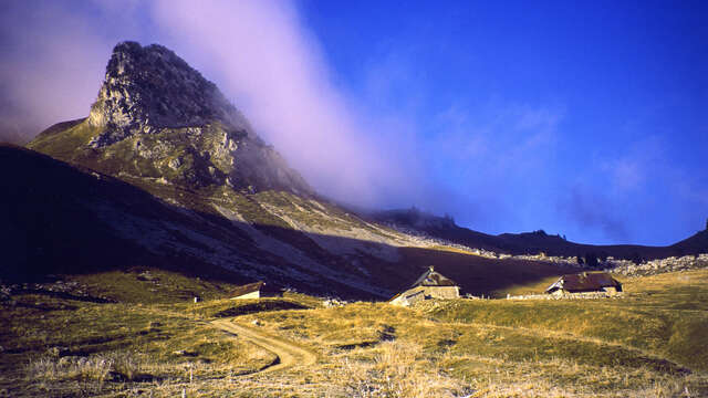 L'alpage et le col d'Orgeval