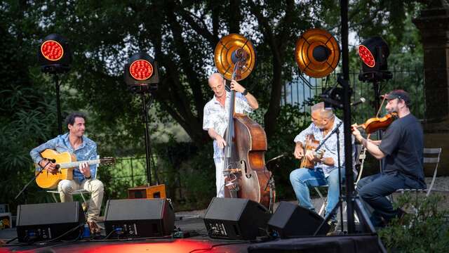 Les Musicales dans les vignes, gypsy jazz at Château la Gordonne