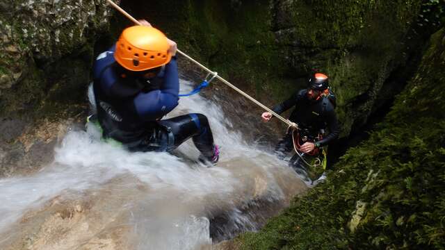 Canyoning à l'Infernet avec CORDI'CA