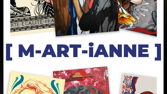 [M-ART-IANNE] : « Exposition itinérante de portraits de Marianne »