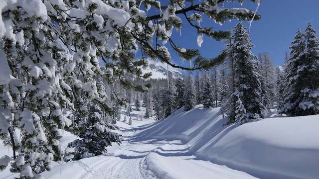 Traversée à raquette du Queyras au Piémont avec Fugues en montagne