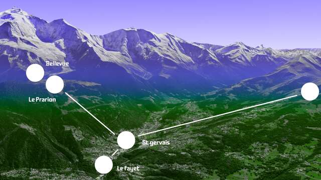 Visite guidée des expositions du Fayet, du centre de Saint-Gervais et du Mont d'Arbois - Artocène