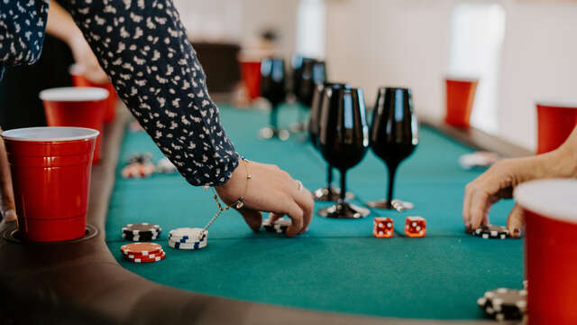 Wine casino - Blind tasting and wine quiz