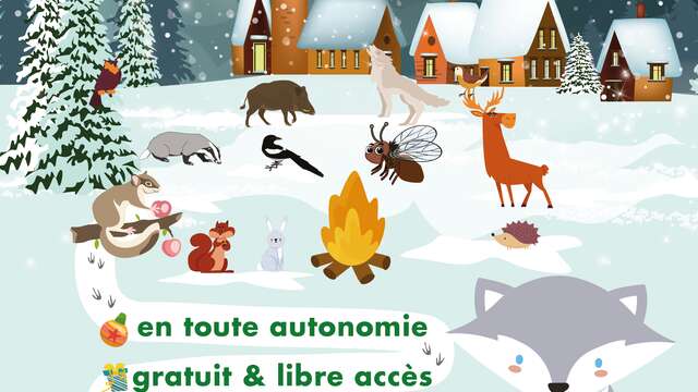 Parcours de Noël : Flocon et les Animaux de Gassin