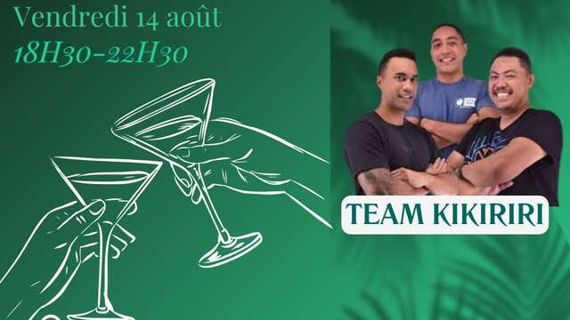 Team Kikiriri en concert au Royal Tahitien
