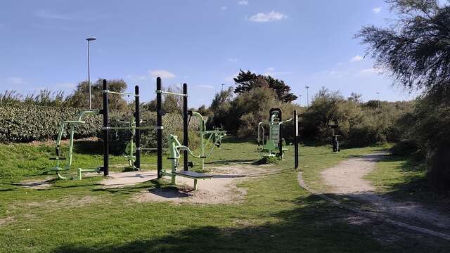 Aire de fitness de Montamer