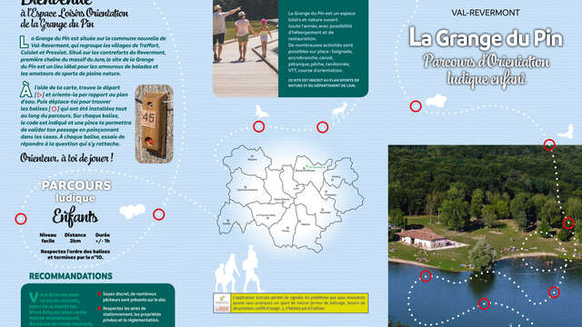 Parcours d'orientation "Ludique" enfant de la Grange du Pin