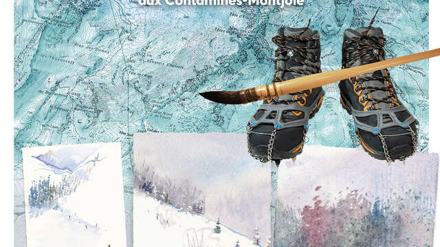 Carnets givrés : stage d'aquarelle encadré par Thierry Deleforge