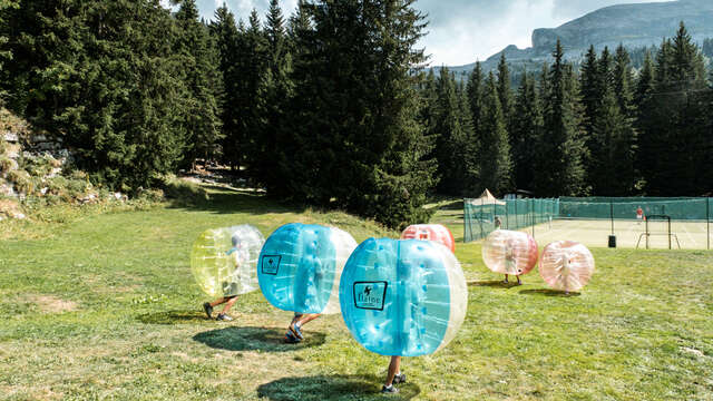 Bumperbal in de zomer