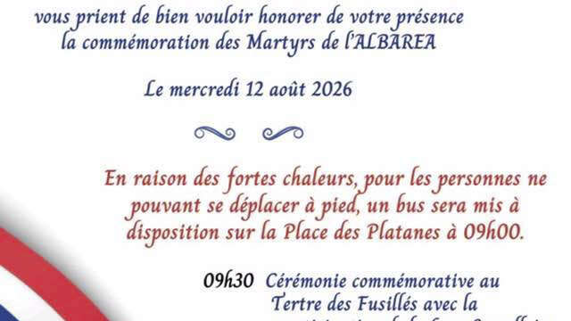 Commemorazione dei martiri di Albarea