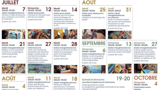 Programma culturale dell'estate 2026 dell'Annonciade, Museo d'arte moderna di Saint-Tropez