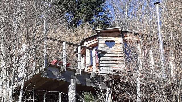 Cabane dans les bois Les Colibris