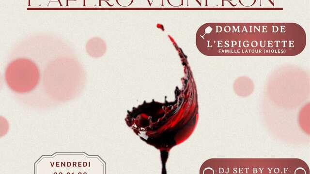 L'apéro vigneron à la Maison Ciara