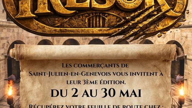 Chasse au trésor des commerçants de Saint-Julien-En-Genevois