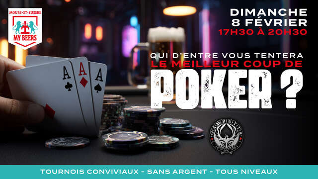 Soirée poker - My Beers Mours