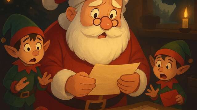 Show "La grande enquête de Noël" (Die große Weihnachtsumfrage)