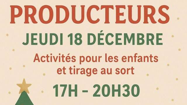 Les apéros paysans de la Loge - avec marché de Noël