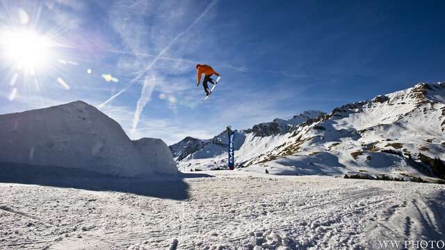 Les Crosets Snowpark