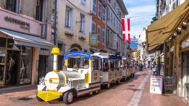 Chambéry en petit train touristique