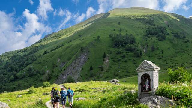 Le Mont Vorassay au départ de la Gruvaz