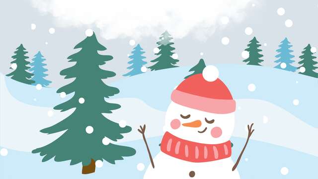 Chasse au trésor - Cali le bonhomme de neige