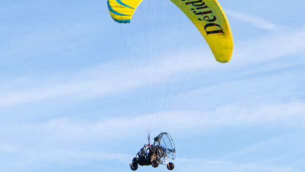 Baptême de l'air en paramoteur