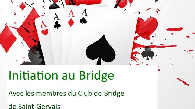 Initiation au bridge avec les membres du Club - Semaine Bleue