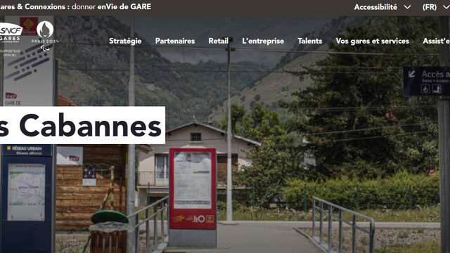 Gare SNCF Les Cabannes (halte ferroviaire)