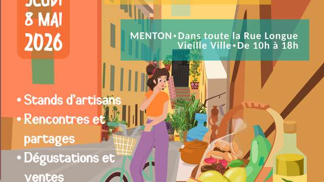 Tag des Geschmacks & Kunsthandwerks "Rue Longue / Altstadt von Menton"