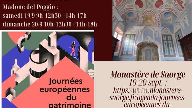 Journées européennes du patrimoine 2026 à SAORGE