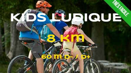 La KIDS ludique - 8km - Circuit VTT