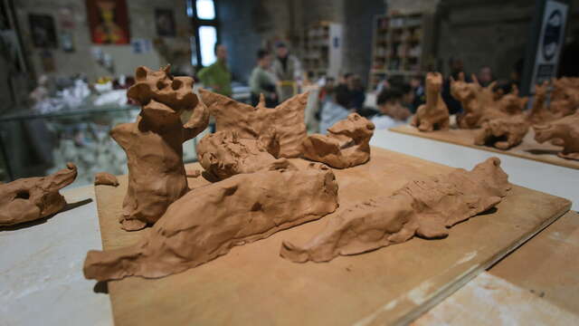 Visite atelier : « Décors médiévaux et chimères fantastiques »