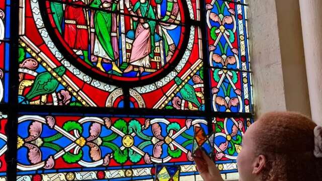 Visite-atelier - A la decouverte des vitraux de la basilique de Saint-Denis