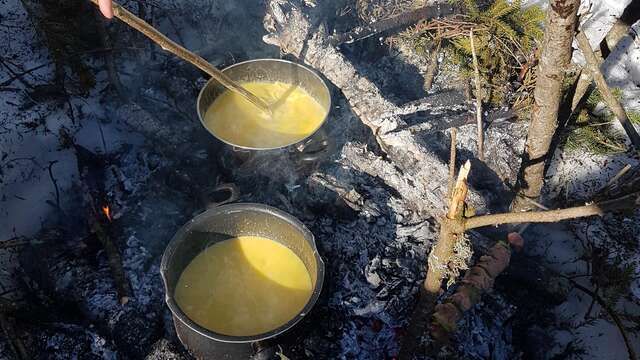 Randonnée raquettes sur le Plateau de retord avec Sylvain Poncet