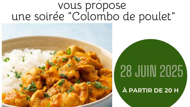 Colombo poulet curry